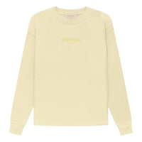 Fear of God Essentials FW22 Relaxed Crewneck Canary FOG-FW22-646