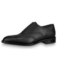 LOUIS VUITTON Graduate Richelieu Shoes 'Black' 1A8IZI