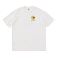 New Balance Cool Touch Neighborhood Invitational Short Sleeve T-Shirt 'Sea Salt' AMT35063-SST