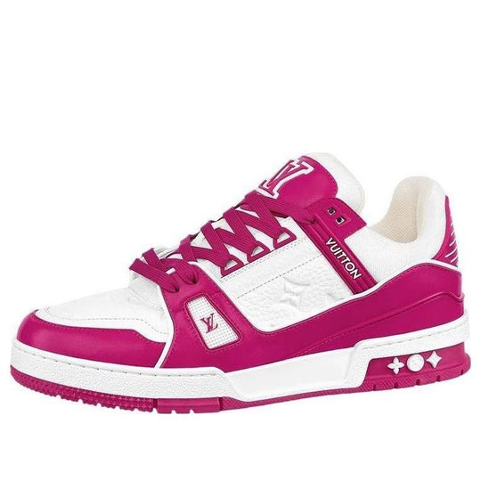 LOUIS VUITTON LV Trainer 'White Fuchsia' 1AA6WI