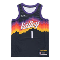 Nike NBA Retro Jersey Vest SW Fan Edition Phoenix Suns Devin Booker 1 Black CN1773-013