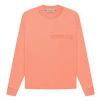 Fear of God Essentials FW22 Long Sleeve Tee Coral FOG-FW22-055