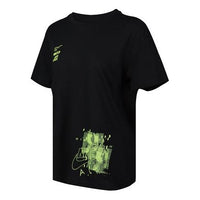 (WMNS) Nike Tee Boy LUX Luxury Pack T Black-Green CT8921-011