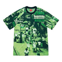 Supreme FW20 Week 2 Street Scene Jacquard S 'Green Brown' SUP-FW20-074