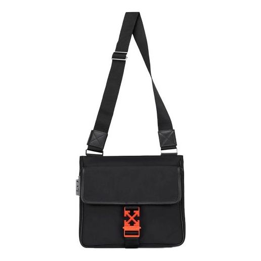 Men's Off-White Black Shoulder Bag OMNQ022F21FAB0011010