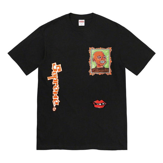 Supreme FW22 Gonz portrait tee T 'Black' SUP-FW22-278-BLK