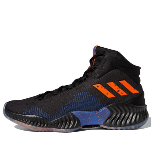 adidas Pro Bounce 2018 Sneakers Black Royal Blue Orange FW5744 SneakerSouqq