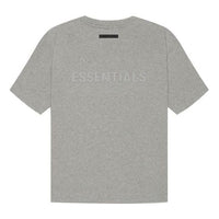 Fear of God Essentials SS21 Short Sleeve Tee Dark Heather Oatmeal FOG-SS21-613