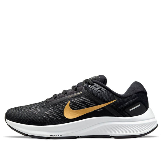 (WMNS) Nike Air Zoom Structure 24 'Black Metallic Gold Coin' DA8570-003