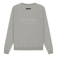 Fear of God Essentials SS21 Pull-Over Crewneck Dark Heather Oatmeal FOG-SS21-610