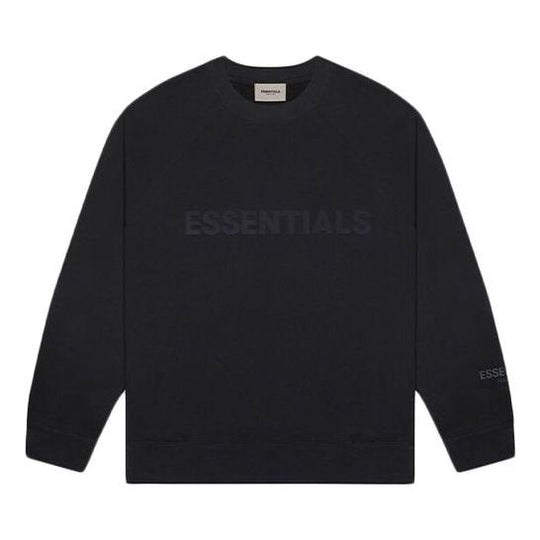 Fear of God Essentials SS20 Long Sleeve Sweater Black FOG-SS20-295