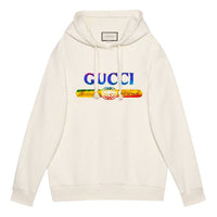 (WMNS) Gucci Sweatshirt With Sequin Logo 'Off White' 469251-XJASC-9480