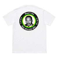 Supreme SS18 MLK Dream Tee White Gold Character Short Sleeve Unisex SUP-SS18-358