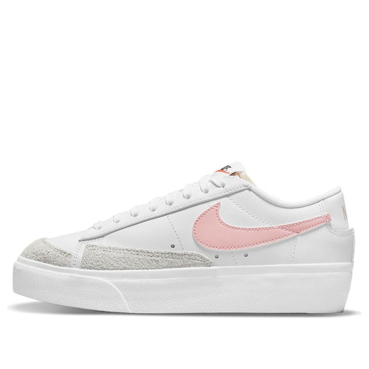 (WMNS) Nike Blazer Low Platform 'White Pink Glaze' DJ0292-103