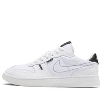 Nike Squash-Type Low Tops Casual Skateboarding Shoes White Black CT2922-100