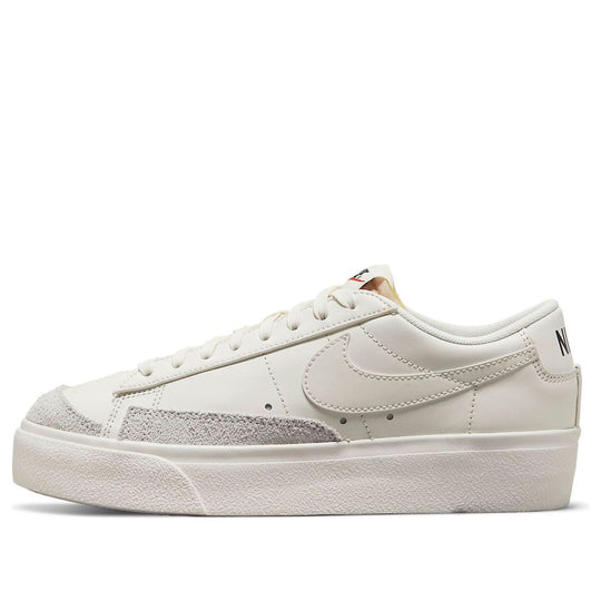 (WMNS) Nike Blazer Low Platform Low-Top Sneakers White DJ0292-105