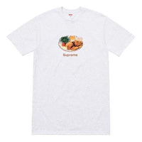 Supreme SS18 Chicken Dinner Tee White Printing Short Sleeve Unisex SUP-SS18-0046