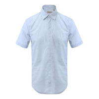 Men's Burberry Short Sleeve Shirt light grey 80050971