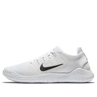 (WMNS) Nike Free RN 2018 'White Black' 942837-100