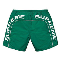 Supreme SS18 Arc Logo Water Short Green Logo 'Green White' SUP-SS18-300