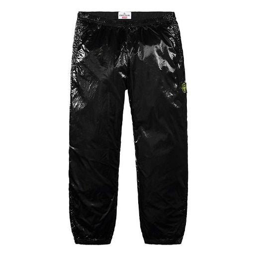 Supreme SS19 x Stone Island New Silk Light Pant Black SUP-SS19-435