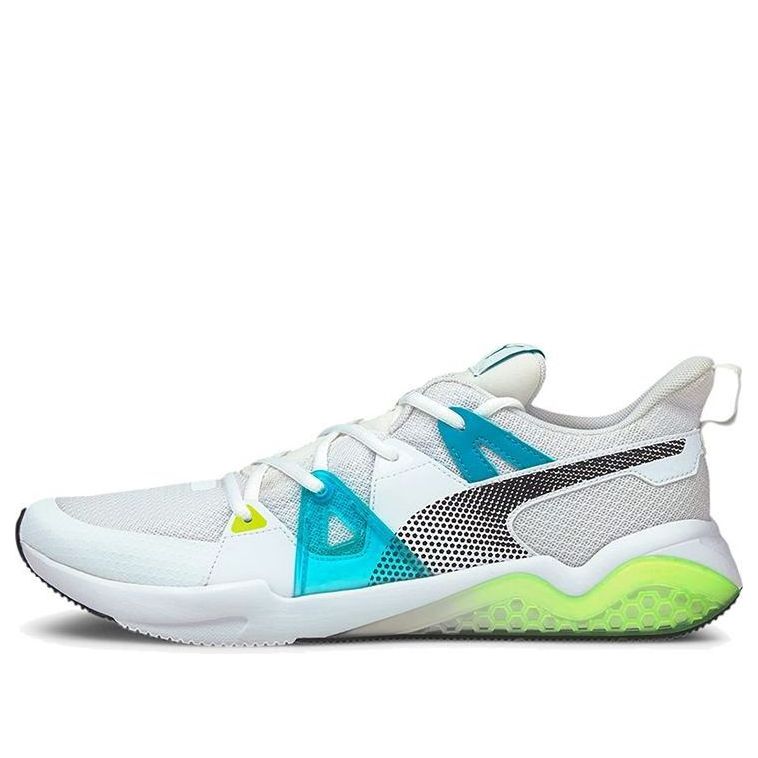 PUMA Cell Fraction Fade Running Shoes White/Blue/Green 194372-02