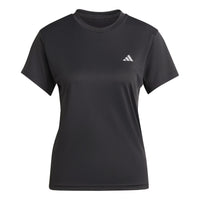 (WMNS) adidas Run It Tee 'Black' HZ0107