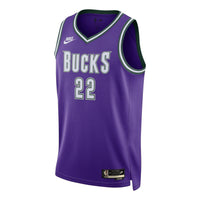 Nike x NBA Milwaukee Bucks Hardwood Classics Swingman Jersey 'Khris Middleton 22' DO9450-506