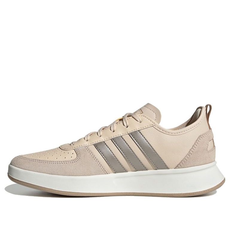 (WMNS) adidas Court80s Grey/Pink/Silver EE9835