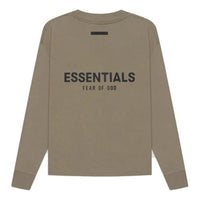 Fear of God Essentials SS21 Long Sleeve T-Shirt 'Taupe' FOG-SS21-558