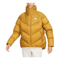 (WMNS) Nike Sportswear Windpuffer Therma-FIT Loose Puffer Jacket 'Brown' FD8212-716