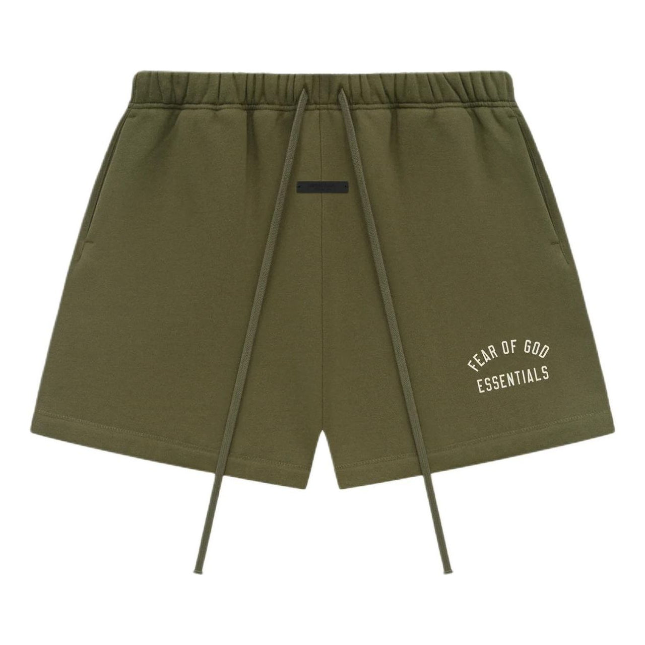 Fear of God Essentials Fleece Soccer Short 'Military' 160BT242005F