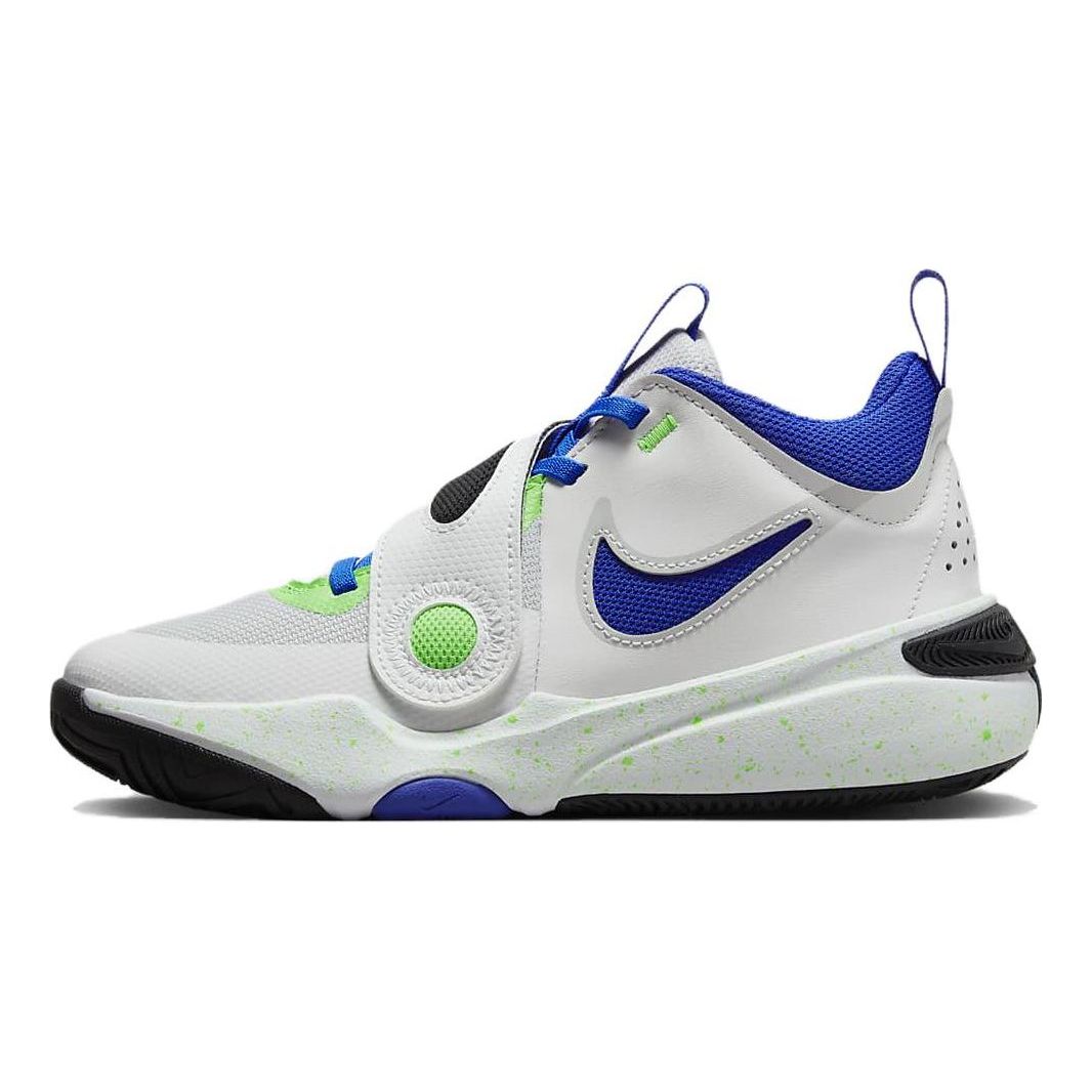 (GS) Nike Team Hustle D11 'Green Strike Racer Blue' DV8996-101