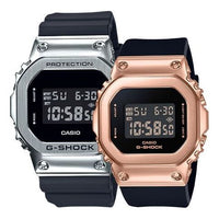 CASIO G-Shock Digital 'Black Rose' GM-S5600PG-1PR&GM-5600-1PR