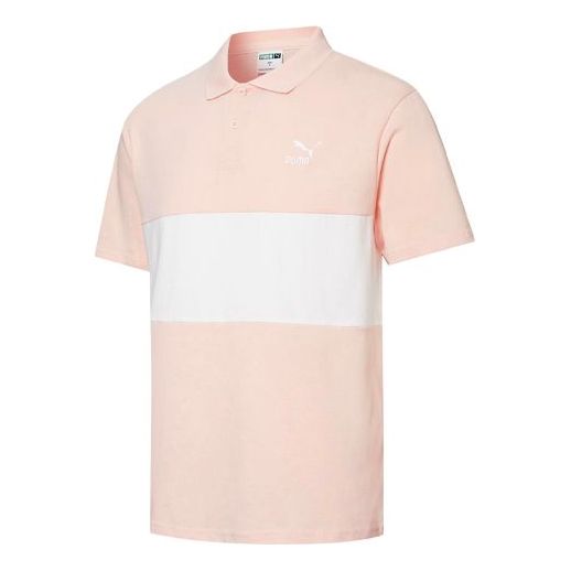 PUMA Classics Patchwork Tee 'Pink' 532699-27