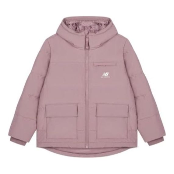 (WMNS) New Balance Classic Puffer Jacket 'Purple' AWJ23335-LCK