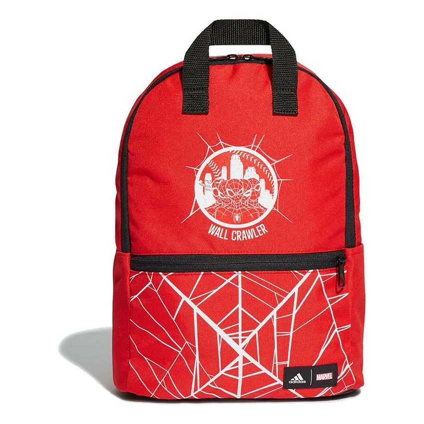 (GS) adidas Marvel Spider-Man Backpack 'Red' GN2090