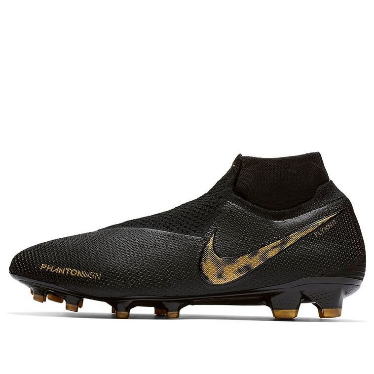 Nike Phantom Vision Elite DF FG 'Black Metallic Vivid Gold' AO3262-077