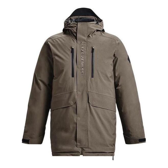 Under Armour Stormproof Extreme Down Jacket 'Brown' 1375450-366