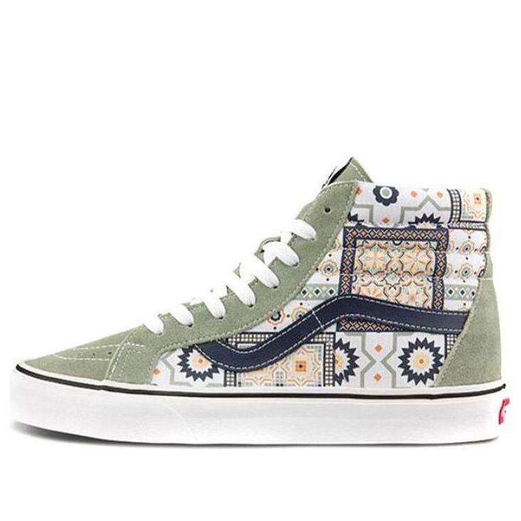 Vans Unisex SK8-Hi Sneakers Green Gray VN0A4BV8688