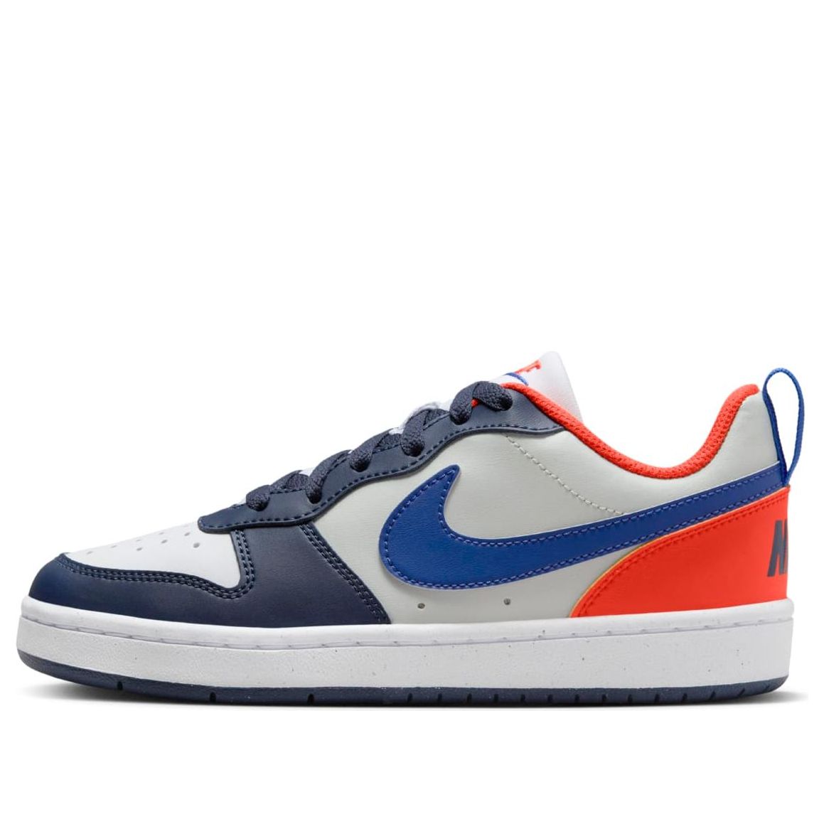 (GS) Nike Court Borough Low Recraft 'Midnight Navy Team Orange' DV5456-401