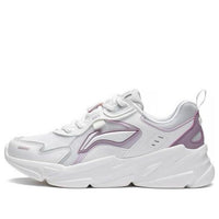 (WMNS) Li-Ning Yunhai 'White Grey Purple' AGCT154-1