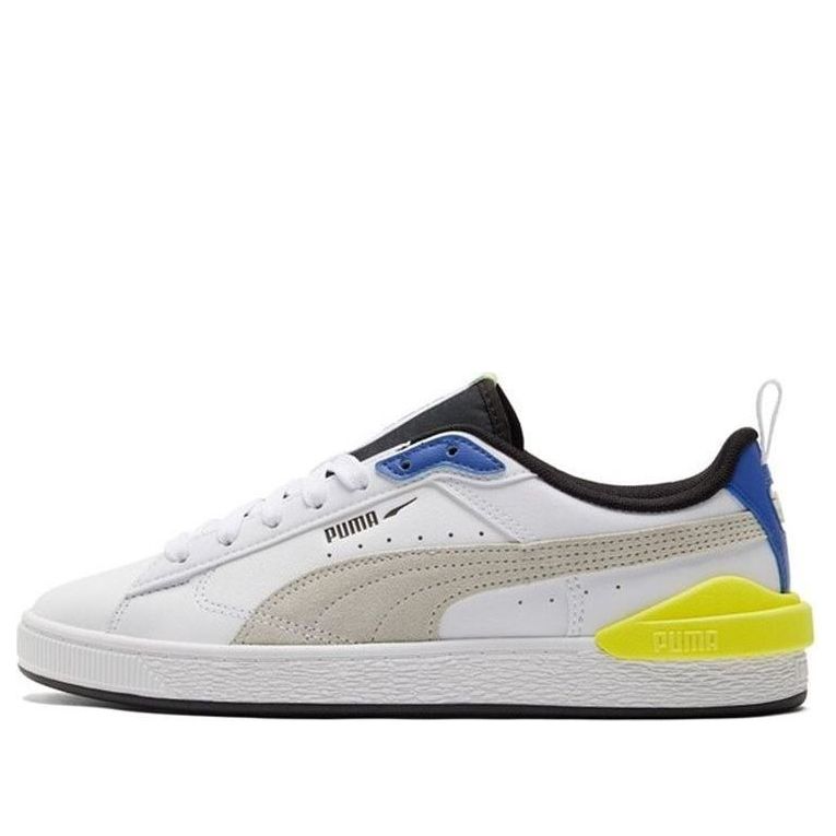 PUMA Suede Bloc 'White Silver Blue' 380705-06