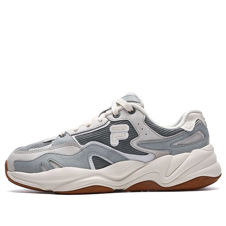 (WMNS) FILA FUSION Flash Sneakers 'Grey White' T12W311101FNM