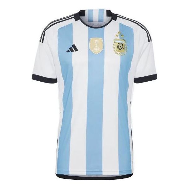 adidas White Argentina 22 Winners Home Jersey 'White Light Blue' IB3597