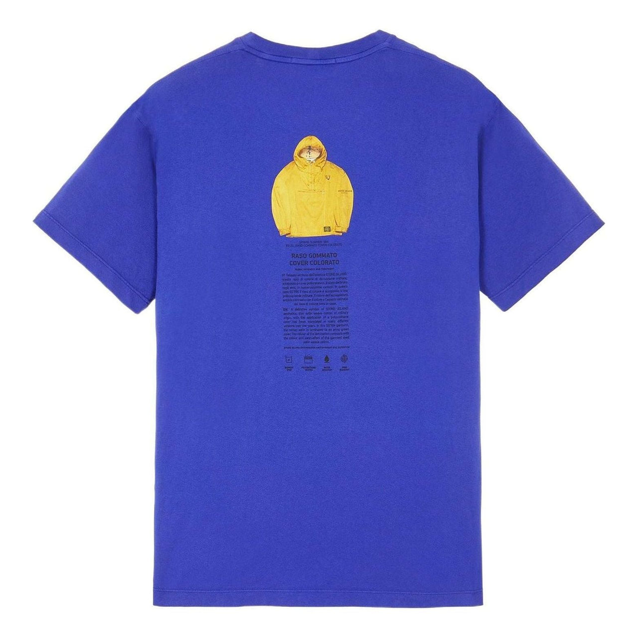 STONE ISLAND T-shirt 'Bright Blue' 76152NS91-V0022