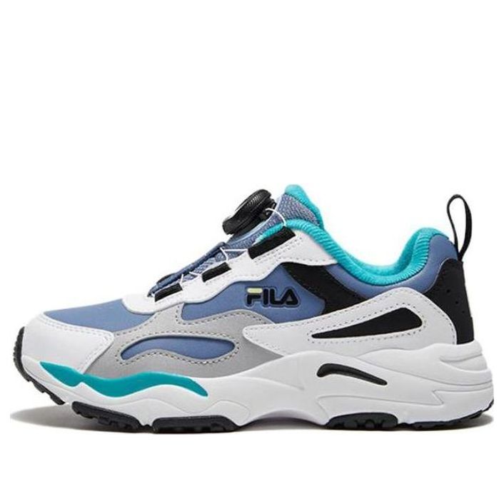 (GS) FILA Classic Sport Shoes 'White Blue' K15B341191PBW