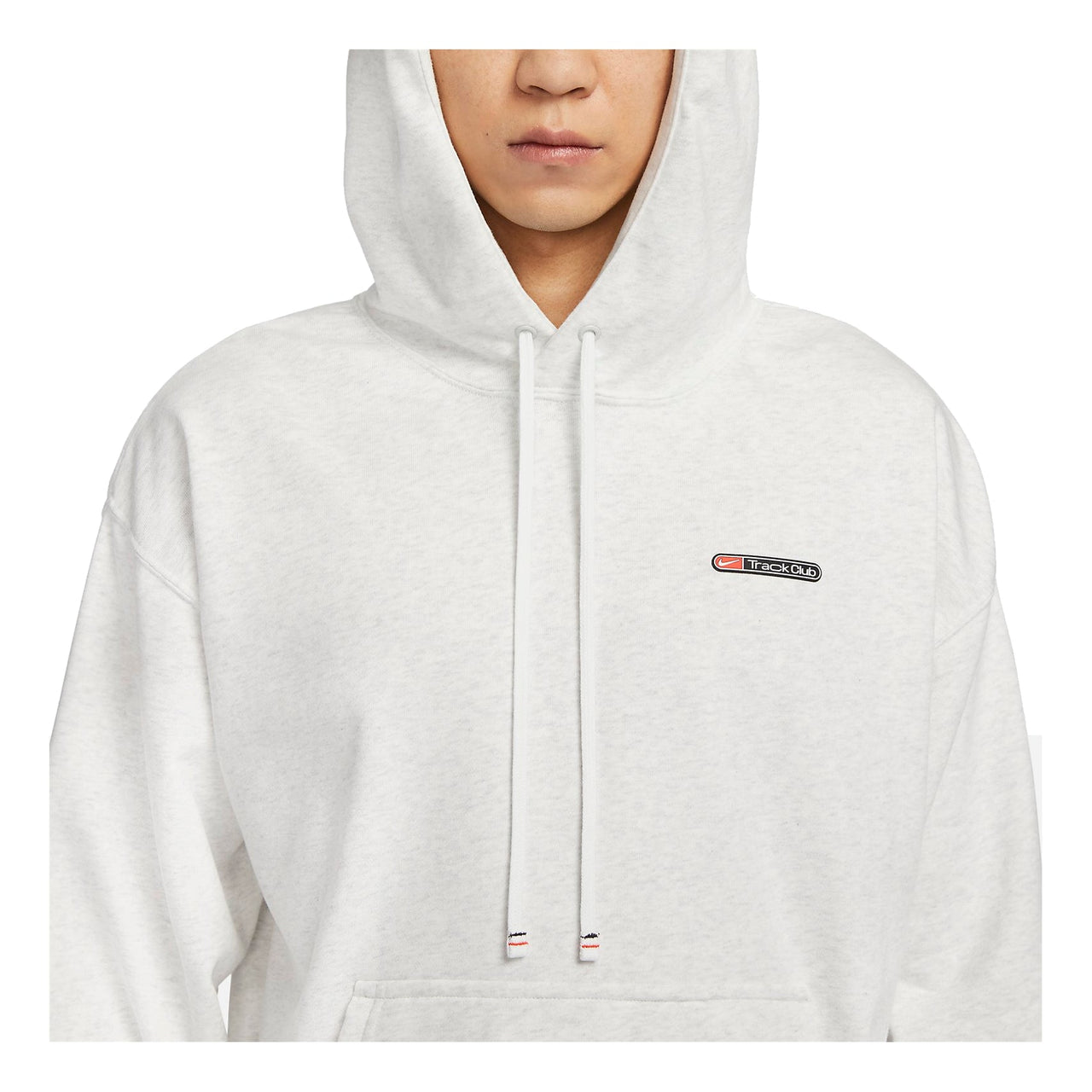 Nike Track Club Dri-Fit Fleece Pullover Hoodie 'White' FN3396-025