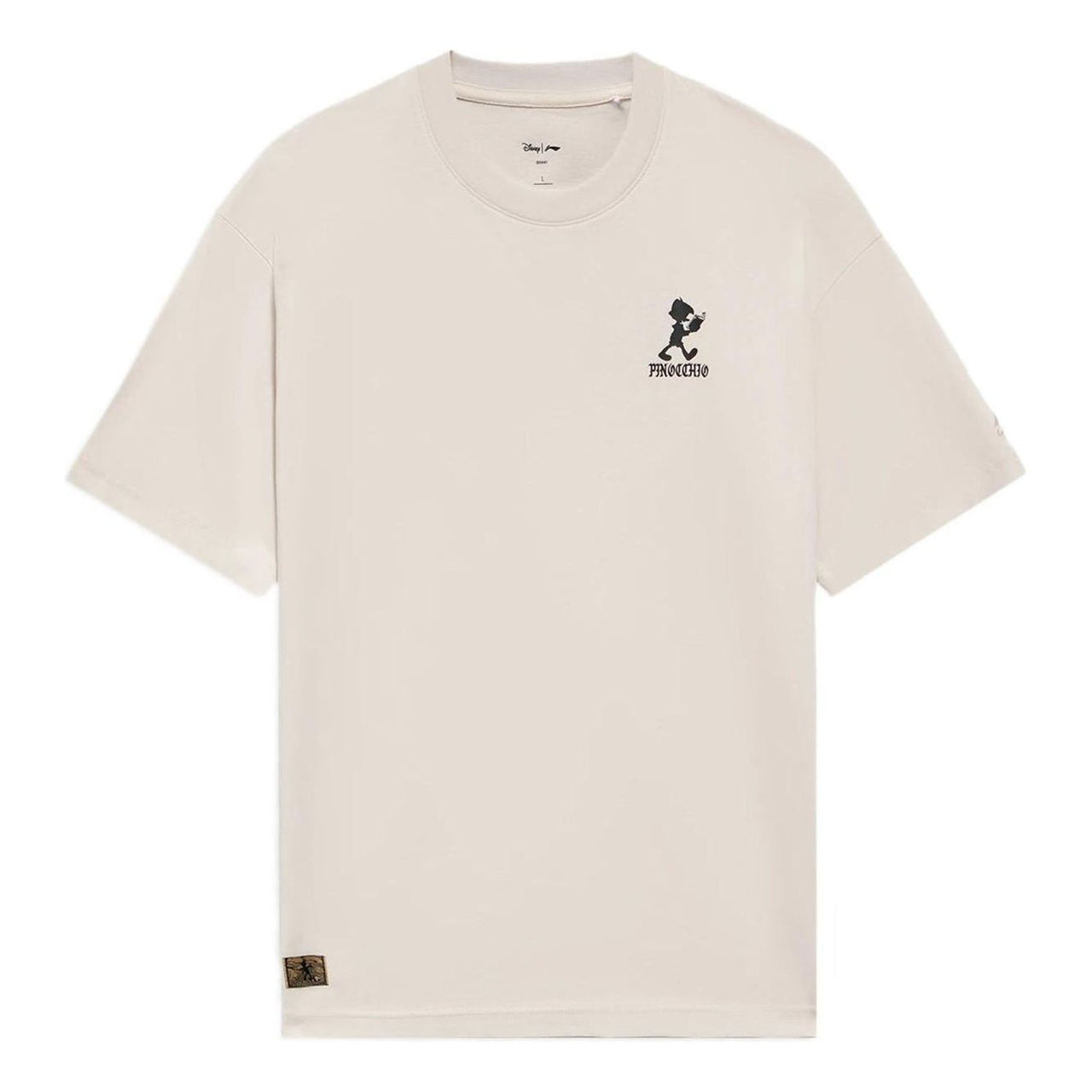 Li-Ning x Disney Pinocchio Graphic T-shirt 'Beige' AHSS451-1