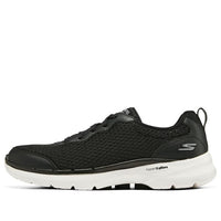 (WMNS) Skechers Go Walk 6 'Black White' 124531-BKW